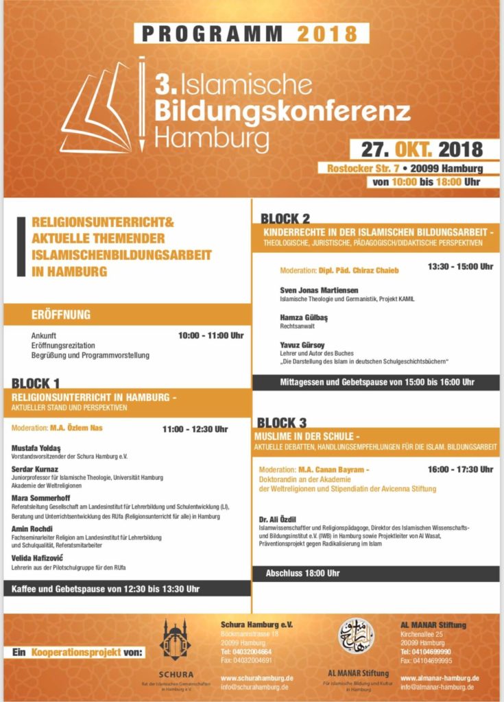 Islamische Bildungskonferenz 2018