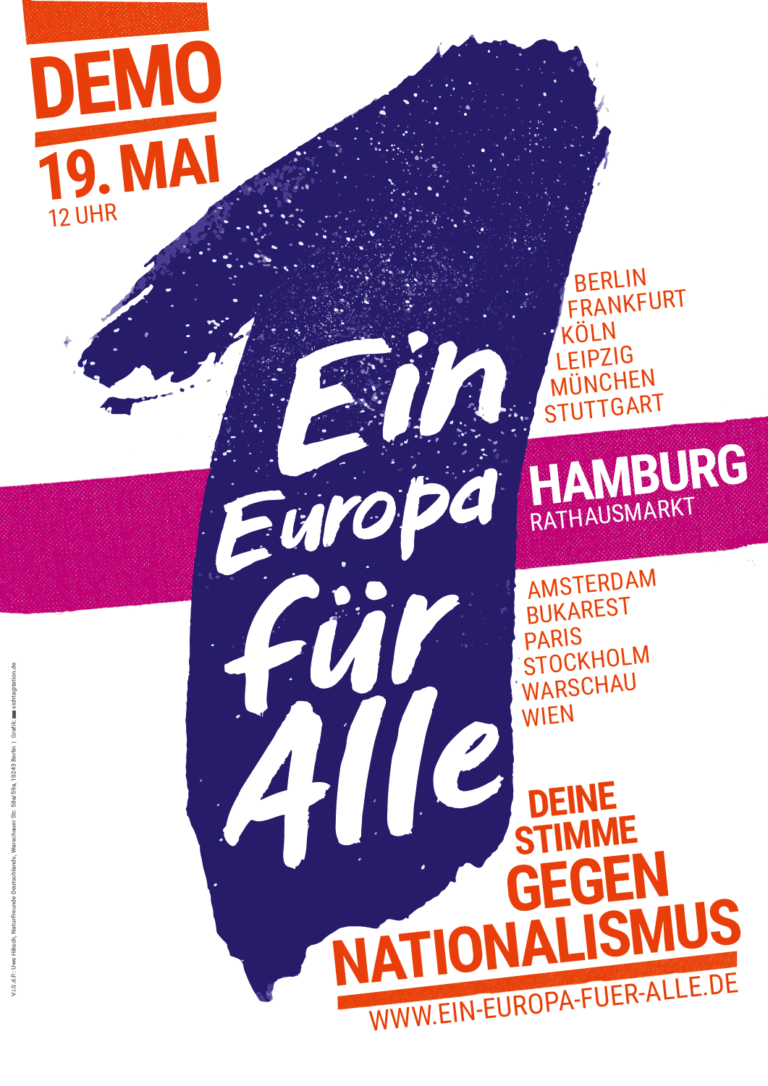 Ein EUROPA für ALLE 2019 - Plakat