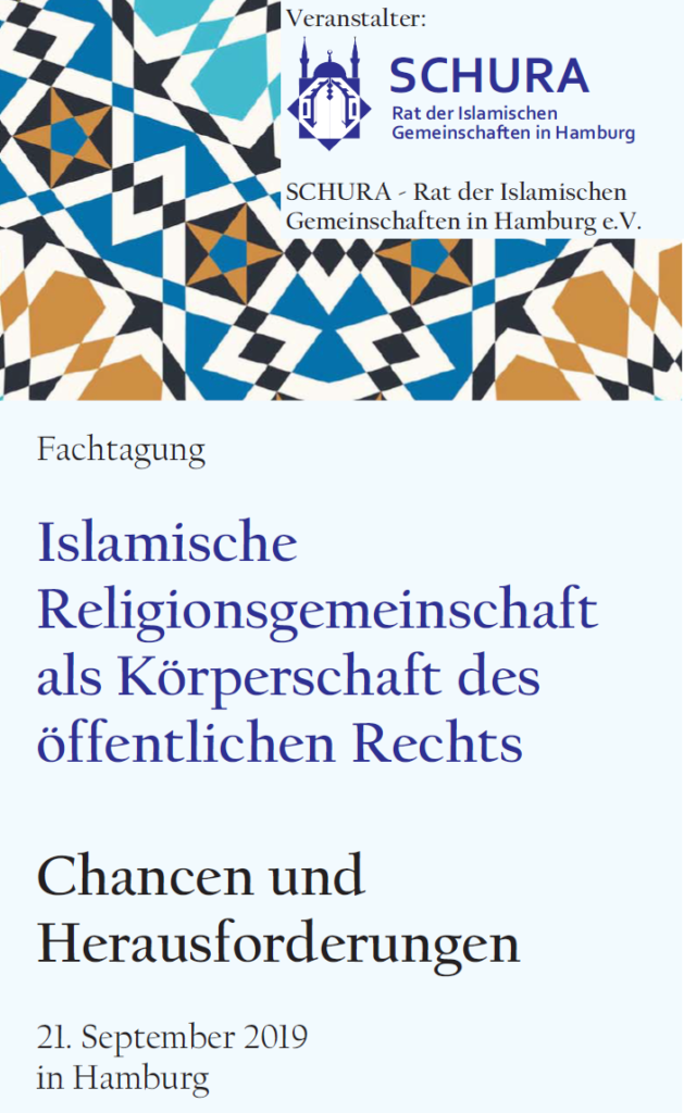 Islamische Religionsgemeinschaft als Körperschaft des Öffentlichen Rechts