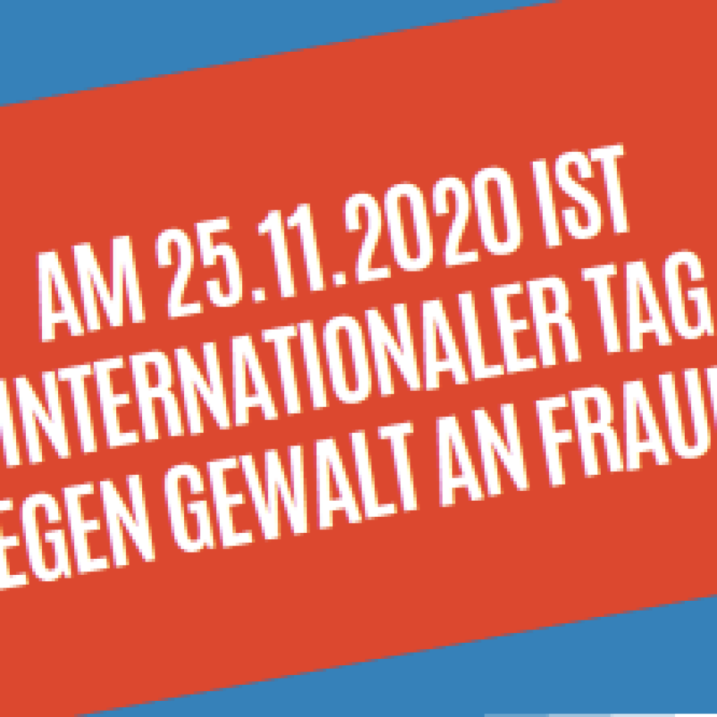Tag gegen Gewalt an Frauen